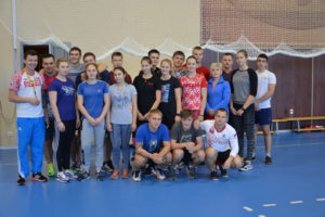 Молодежный состав по санному спорту на ТМ в Парамоново