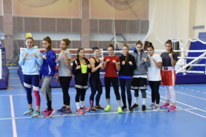 Бокс, девушки 15-16 лет на ТМ в Парамоново
