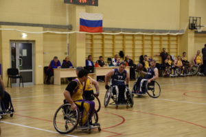 Чемпионат России 1 круг по баскетболу на колясках