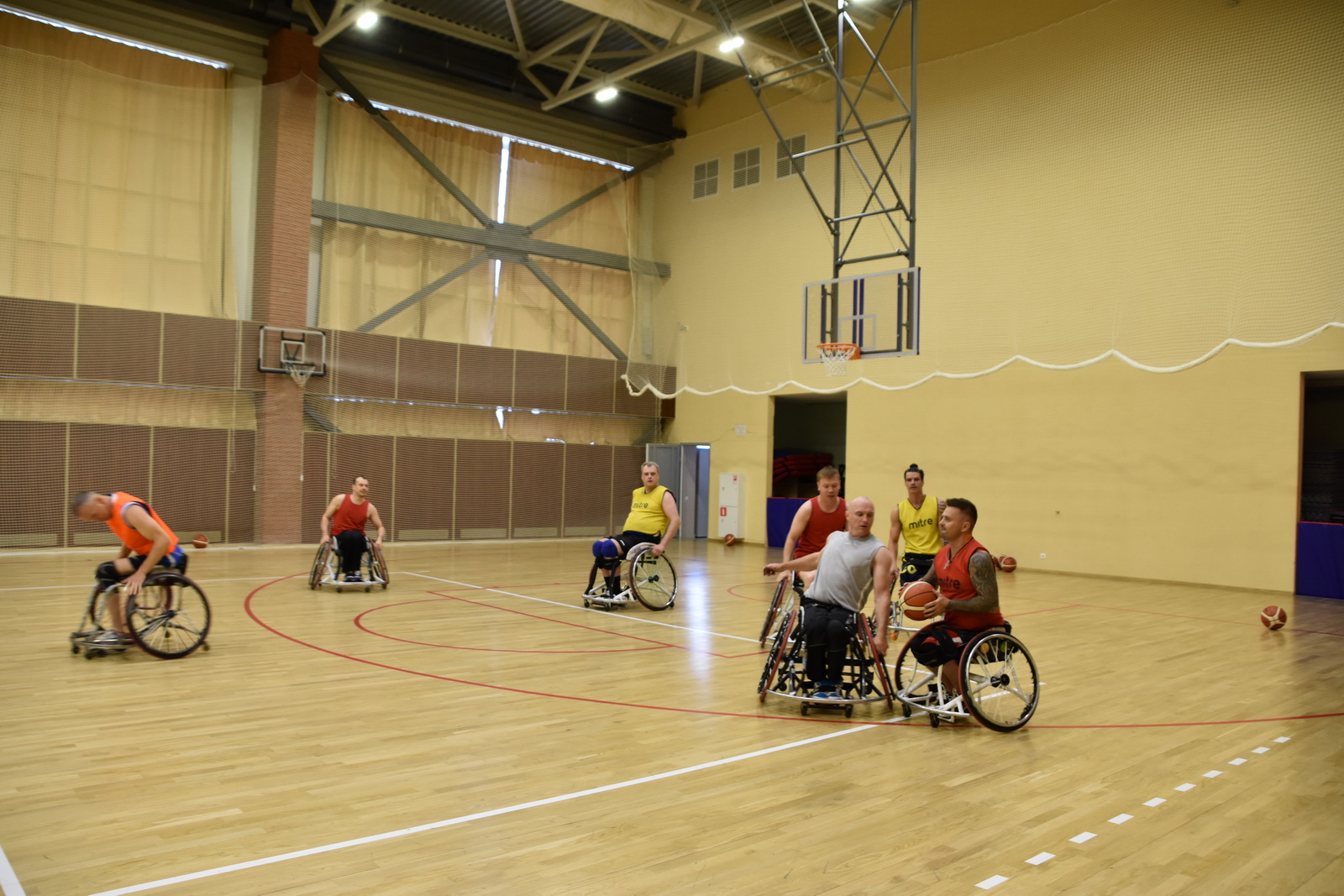 Баскетбол на колясках с 11 по 15 августа на ТМ в «Парамоново».