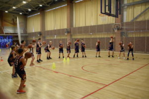 Юные баскетболисты «Академии чемпионов» на ТМ в «Парамоново