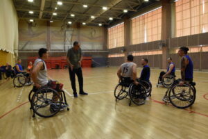 Тренировочное мероприятие сборной команды РФ по баскетболу на колясках в Парамоново с 11 по 23 октября 2020г.